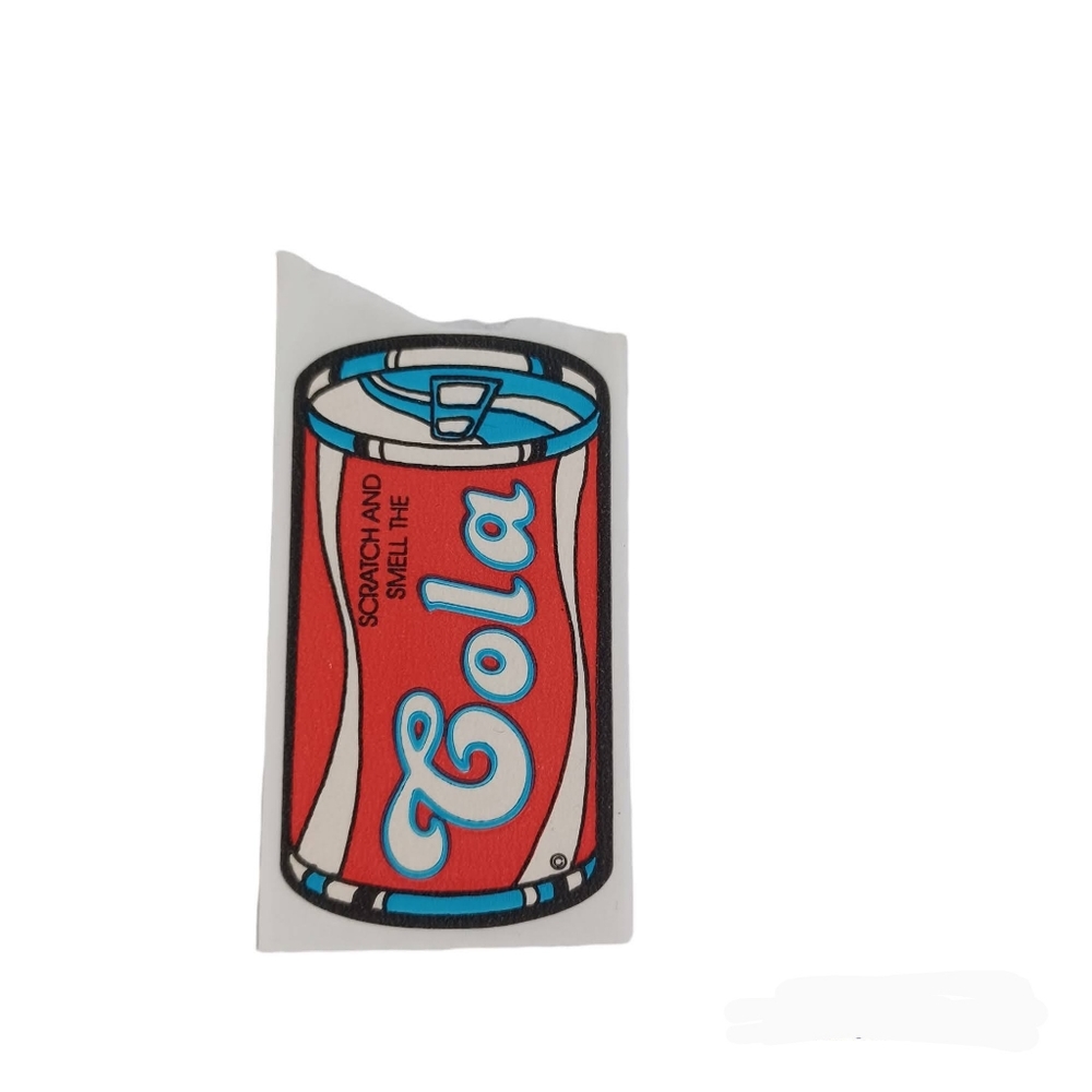 Vintage Mello Smello Cola Can Sticker -80’s -Unused -Single Sticker NEW